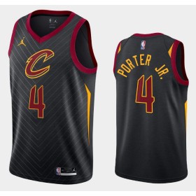 Maillot Basket Homme Cleveland Cavaliers Kevin Porter Jr. 4 2020-21 Jordan Brand Statement Edition Swingman